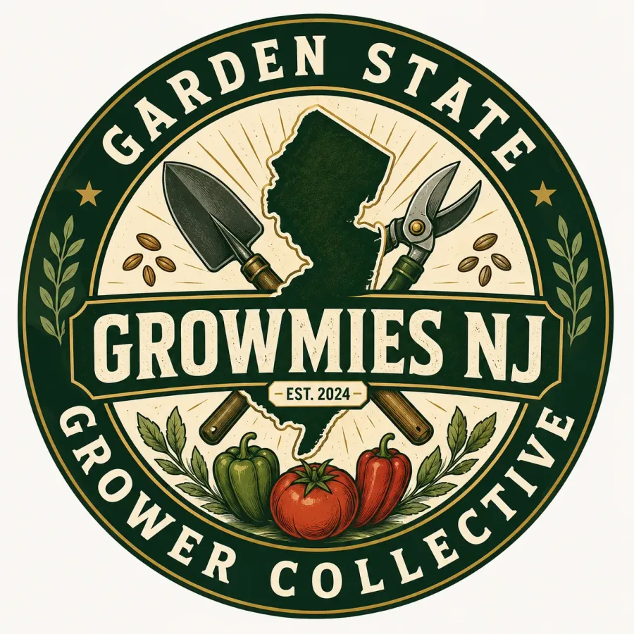 GrowmiesNJ Garden State grower collective badge